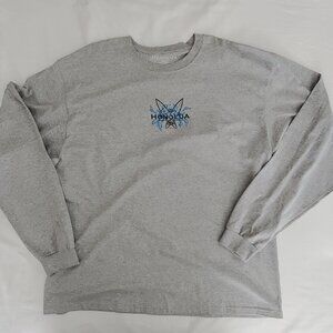 NWOT Honolua Hawaii Gray Long Sleeve T-Shirt Mens XXL